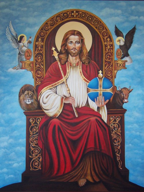 clipart jesus on the throne - photo #45